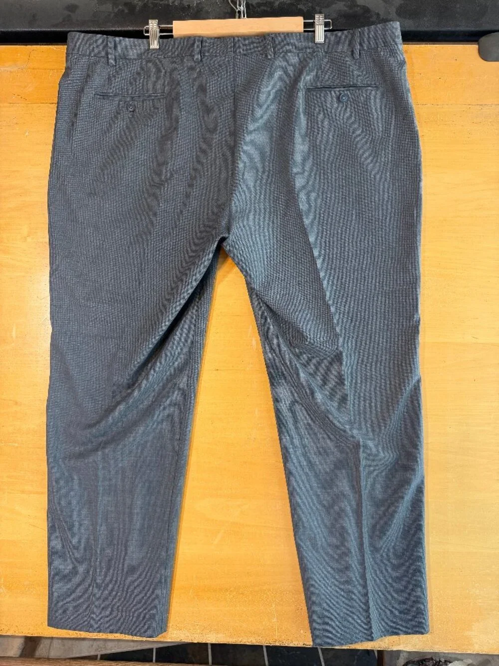 Michael Strahan Collection Charcoal Gray Men's Dress Pants 46X30